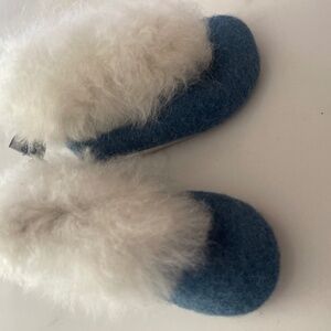 Newborn Lanart Alpaca Booties 🧸 Brand New w/ Tags